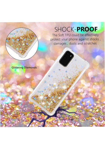 Samsung Galaxy S20 Sıvı Temizle Akan Glitter Sparkle Tpu İçin Telefon Kılıfı (Yurt Dışından) indirimleri