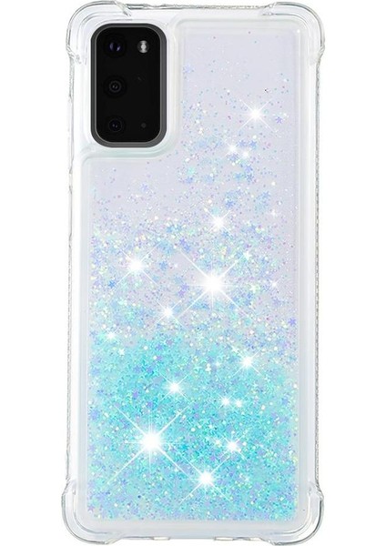 Samsung Galaxy S20 Sıvı Temizle Akan Glitter Sparkle Tpu İçin Telefon Kılıfı (Yurt Dışından) fırsatları