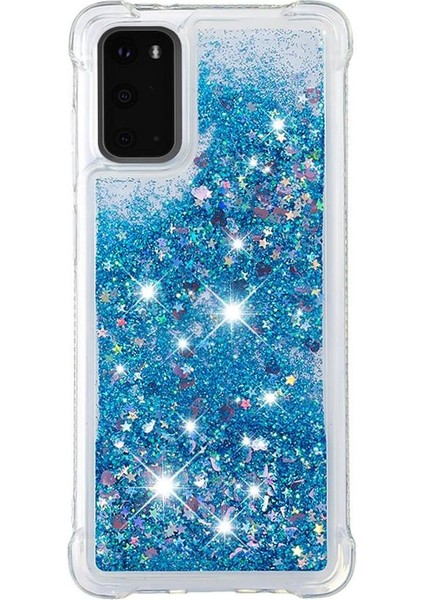 Samsung Galaxy S20 Sıvı Temizle Akan Glitter Sparkle Tpu İçin Telefon Kılıfı (Yurt Dışından) fırsatları