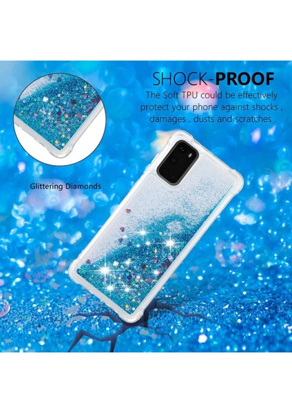 Samsung Galaxy S20 Sıvı Temizle Akan Glitter Sparkle Tpu İçin Telefon Kılıfı (Yurt Dışından) indirimleri