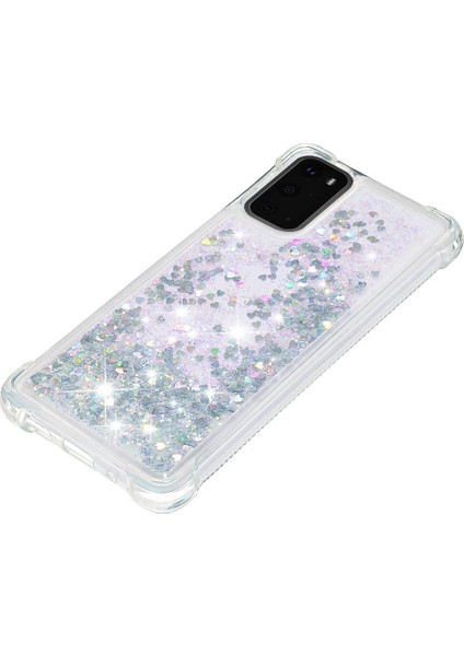 Samsung Galaxy S20 Sıvı Temizle Akan Glitter Sparkle Tpu İçin Telefon Kılıfı (Yurt Dışından) indirimleri