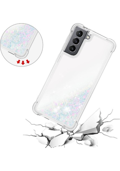 Samsung Galaxy S21 5g Quicksand Sıvı Temizle Akan Sevimli İçin Telefon Kılıfı (Yurt Dışından) fırsatları