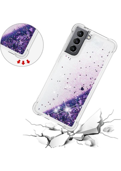 Samsung Galaxy S21 5g Quicksand Sıvı Temizle Akan Sevimli İçin Telefon Kılıfı (Yurt Dışından) modelleri