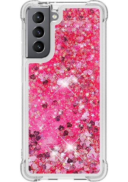 Samsung Galaxy S21 5g Quicksand Sıvı Temizle Akan Sevimli İçin Telefon Kılıfı (Yurt Dışından) fiyatları
