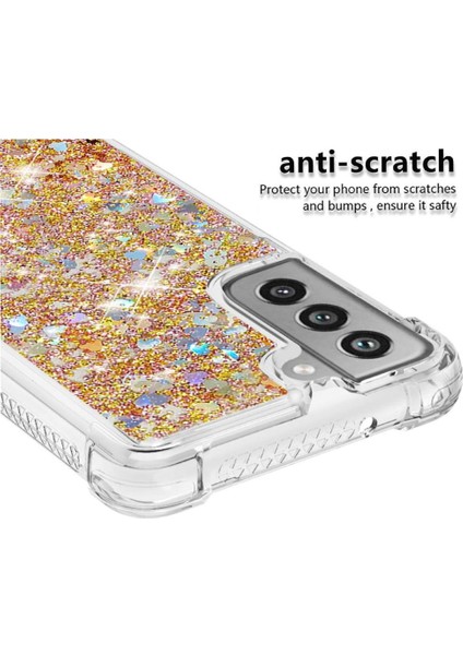 Samsung Galaxy S21 Fe Glitter Sparkle Sevimli Darbeye Dayanıklı Tpu İçin Telefon Kılıfı (Yurt Dışından) fırsatları