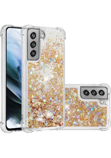 Samsung Galaxy S21 Fe Glitter Sparkle Sevimli Darbeye Dayanıklı Tpu İçin Telefon Kılıfı (Yurt Dışından) indirimleri