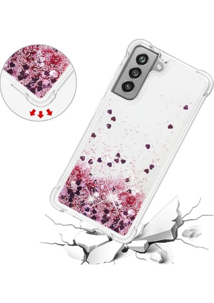 Samsung Galaxy S21 Fe Glitter Sparkle Sevimli Darbeye Dayanıklı Tpu İçin Telefon Kılıfı (Yurt Dışından) fiyatları