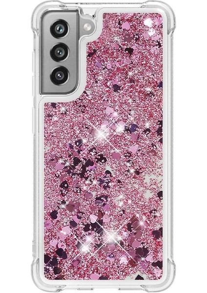 Samsung Galaxy S21 Fe Glitter Sparkle Sevimli Darbeye Dayanıklı Tpu İçin Telefon Kılıfı (Yurt Dışından) indirimleri
