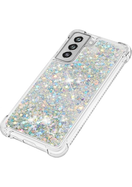 Samsung Galaxy S21 Fe Glitter Sparkle Sevimli Darbeye Dayanıklı Tpu İçin Telefon Kılıfı (Yurt Dışından) indirimleri