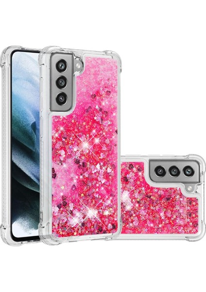 Samsung Galaxy S21 Fe Glitter Sparkle Sevimli Darbeye Dayanıklı Tpu İçin Telefon Kılıfı (Yurt Dışından) fırsatları