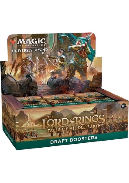 The Gathering The Lord Of The Rings: Tales Of Middle-Earth Draft Booster Box - 36 Paket + 1 Kutu Topper Card (Ingilizce Versiyon)