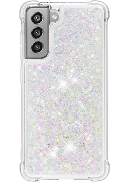 Samsung Galaxy S21 Fe Glitter Sparkle Sevimli Darbeye Dayanıklı Tpu İçin Telefon Kılıfı (Yurt Dışından) fiyatları