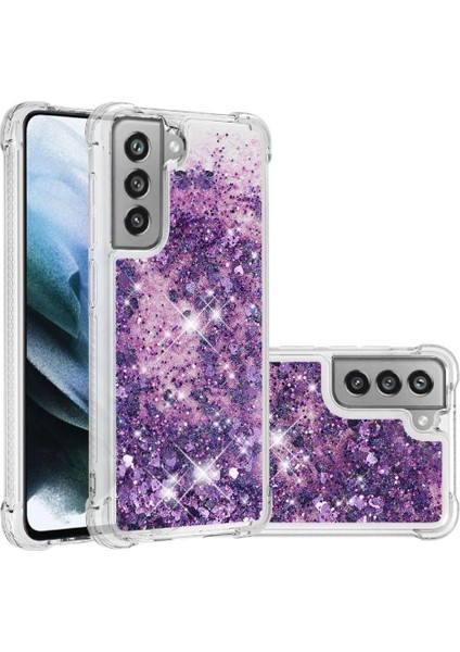 Samsung Galaxy S21 Fe Glitter Sparkle Sevimli Darbeye Dayanıklı Tpu İçin Telefon Kılıfı (Yurt Dışından) fırsatları