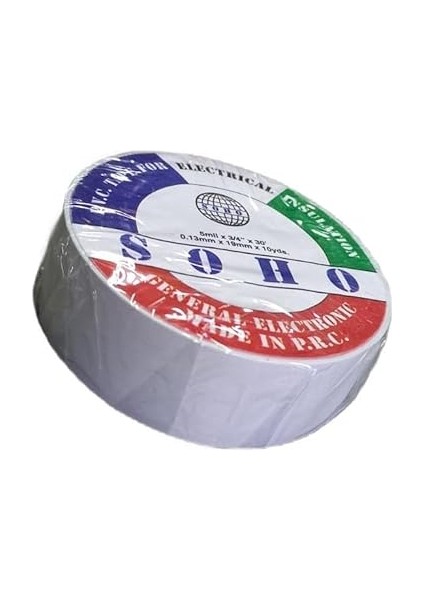 Soho Elektrik Bandı-Beyaz