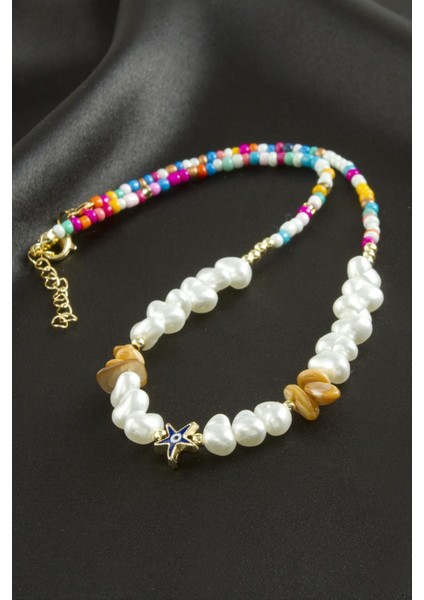 Deniz Yıldızı Inci Kolye