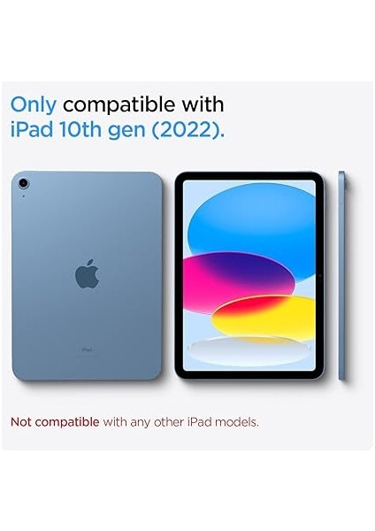 iPad 11" (2025) / 10.9'' 10.nesil (2022) ile Uyumlu Kılıf Ultra Hybrid Pro Speckled Gray - ACS05941 fiyatları