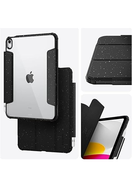 iPad 11" (2025) / 10.9'' 10.nesil (2022) ile Uyumlu Kılıf Ultra Hybrid Pro Speckled Gray - ACS05941 fırsatları