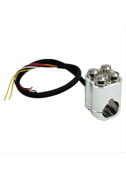 Motosiklet Çok Fonksiyonlu Gidon Anahtarı Uygun 28MM Gidon Kontrol Anahtarı Başlangıç Korna Işık Dönüş Sinyali Siyah (Yurt Dışından) fiyatları