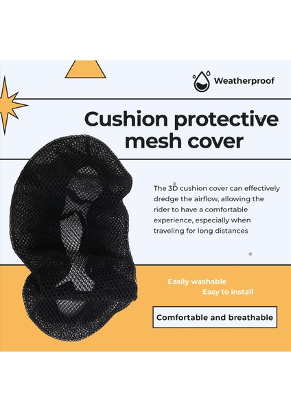 Motosiklet Aksesuarları Koltuk Kapağı Hız 400 2024 Hız 400 Koltuk Kapakları Koltuk Koruma Yastığı 3D Hava Akışı Koltuk Kapakları (Yurt Dışından) indirimleri