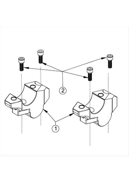 Motosiklet Gi Yükselticileri Honda XADV750 x -Adv Xadv 750 2017 - 2023 (Yurt Dışından) modelleri