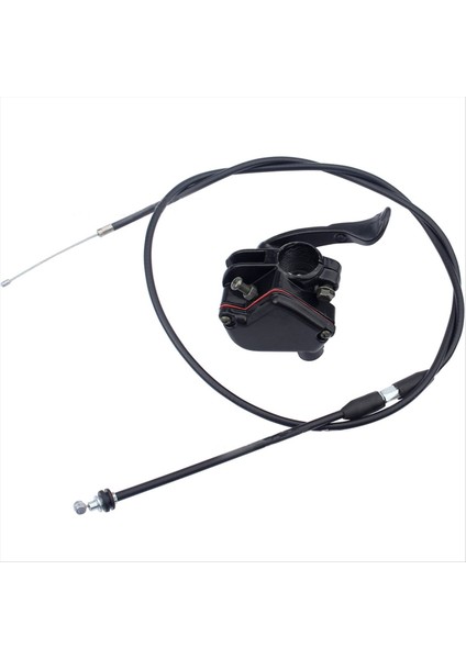 Motosiklet Atv Dört Tekerlekli Plaj Otomobil Motoru Gaz Kelebeği Kolu Başparmak Kontrolör Gaz Kelebeği Kablo Montajı 50CC-250CC Için (Yurt Dışından)