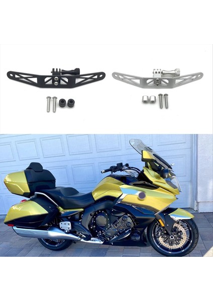 Motosiklet Cnc Go Pro Kamera Montaj Braketi Gps Navigasyon Sahibi BMW-K1600GT G310GS S1000XR K1600B K1600GTL K1600GA B (Yurt Dışından) fırsatları