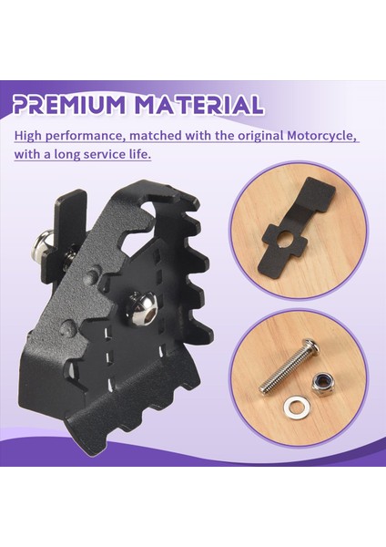 Yamaha Için Tenere 700 TENERE700 Xtz 700 T700 T700 Motosiklet Fren Kolu Uzatma Pedalı Pedalı Uç Plakası Büyütme Genişletici (Yurt Dışından) indirimleri