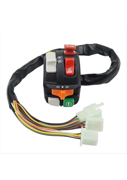 Motosiklet Universal 22MM Gidon Anahtarı 7 Fonksiyon Gidon Modifikasyon Anahtarı Montajı (Yurt Dışından) fiyatları