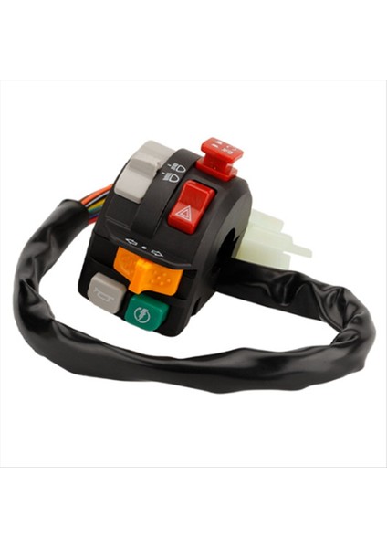 Motosiklet Universal 22MM Gidon Anahtarı 7 Fonksiyon Gidon Modifikasyon Anahtarı Montajı (Yurt Dışından) fırsatları