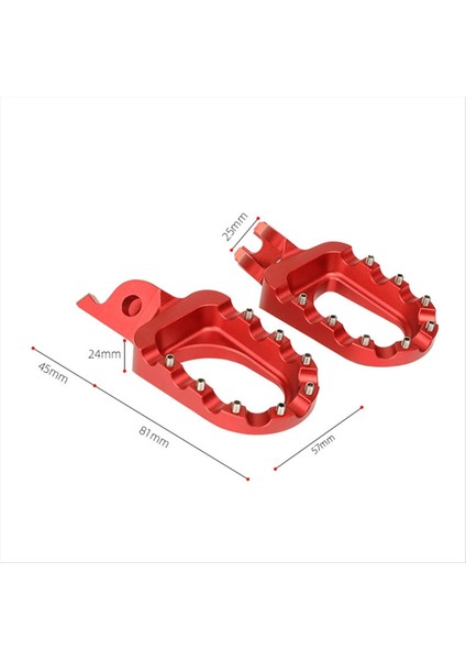 Motosiklet Ayağı Dinler Honda CRF250 CRF450R Için Pegs Pegs Pegs Pegs Pegs Pegs (Yurt Dışından) fiyatları