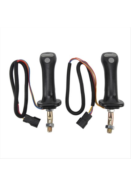 2pcs 6 Pin 3 Düğmesi Excavator Joystick Doosan Dh DX150 215 225 300 370-9C Için Kol Tutamağı (Yurt Dışından)