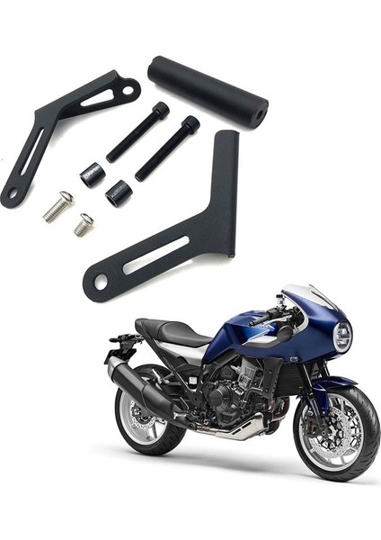 Motosiklet Gezinme Braketi Cep Telefonu Gps Plaka Braket Telefon Tutucu Honda HAWK11 2023+ (Yurt Dışından) indirimleri