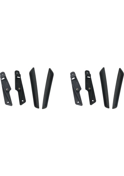 2x Motosiklet Ön Cam Cihaz Strip Trim Kiti For-Bmw R1200GS Lc Macera R1250GS R1250 Gs Adv 2013-2020 (Yurt Dışından)