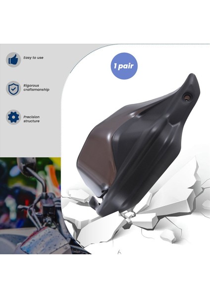 Motosiklet Aksesuarları Honda NX400 Nx 400 NX500 Nx 500 El Koruma Koruyucu Ön Cam Duman Gri (Yurt Dışından) fırsatları