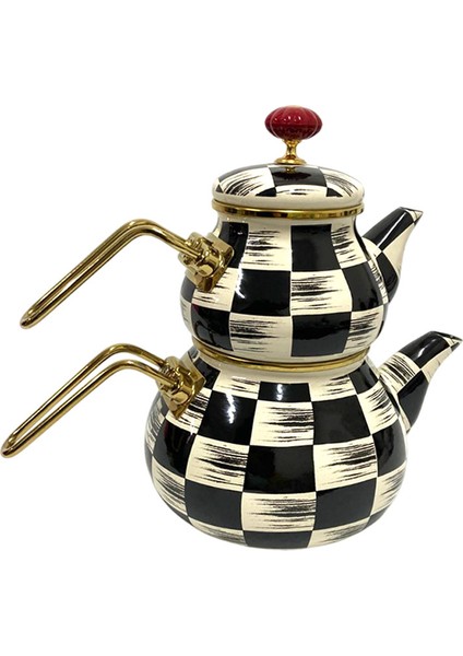 Qualita King Emaye Çaydanlık Takımı fiyatları