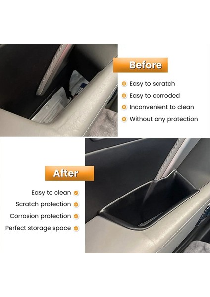 Iç Kapı Kolçak Gerekçesi Corvet Corvette C7 Z06 Z51 Zr1 Stingray Grand Sport 2014-2019 (Yurt Dışından)