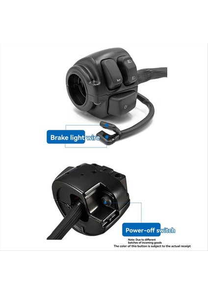 Motosiklet 25MM Gidon Switch Harley Softail Dyna Sportster Xl 883 Crown Prens B Için Far Kontrol Anahtarı (Yurt Dışından) modelleri