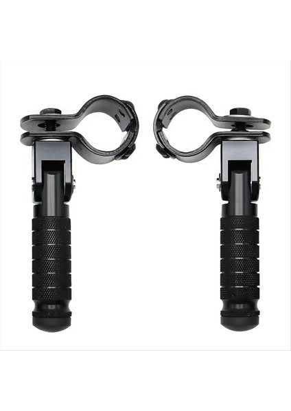 1 Çift Cnc Alüminyum Motosiklet Parçası Evrensel Pedallar Katlanmış Ayak Çekimi Footpeg Motosikletler Mopeds Karts Scooters Bisiklet A (Yurt Dışından)