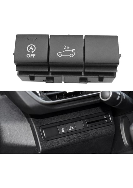 Peugeot 4008 5008 2016-2019 Için Araba Bagaj Kapağı Kilit Anahtarı Düğmesi Arka Bagaj Anahtarı 98196074ZD YL003685ZD (Yurt Dışından) fiyatları