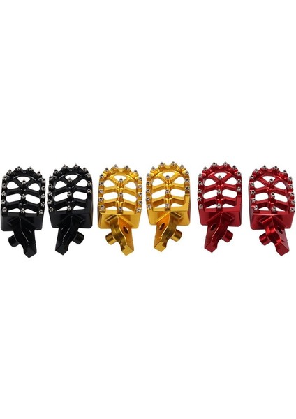 Footpeg Ayak Pegs Suzuki RMZ250 Rmz 250 2007-2009 RMZ450 Rmz 450 2005-2007 Motosiklet Ayak Döşeme Altın (Yurt Dışından) fiyatları