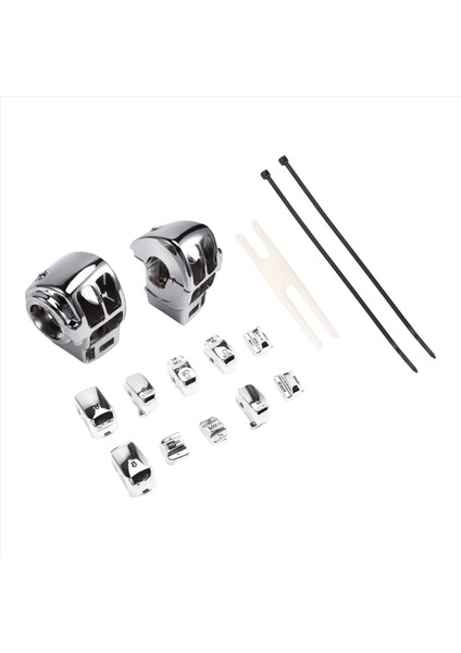 Harley Ultra Klasik Electra Glide Road King Glide Için Motosiklet Gi Düğmesi 1996-2013 Gidon Düğmesi Kabuğu (Yurt Dışından) fiyatları