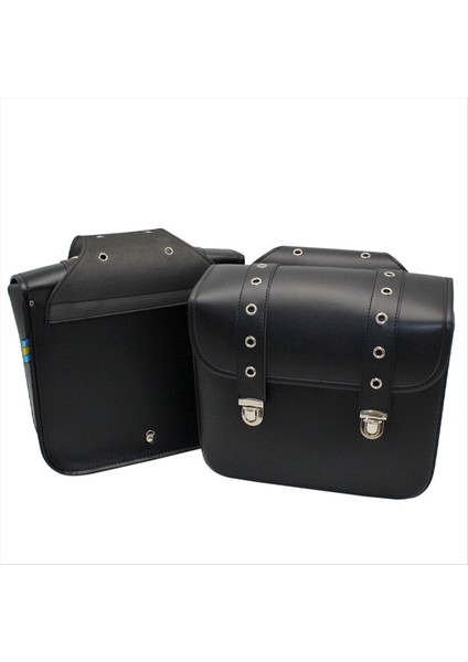 1 Çift Motosiklet Retro Saddlebag Pu Yan Torbalar Depolama Torbaları Tail Torbalar Evrensel Depolama Alet Parçaları (Yurt Dışından)