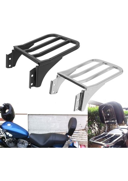 Harley Sportster Için Uygun 883 1200 72 48 Dana Big Glide Retrofit Baget Motosiklet Arka Uç Braket Gümüş (Yurt Dışından) fırsatları
