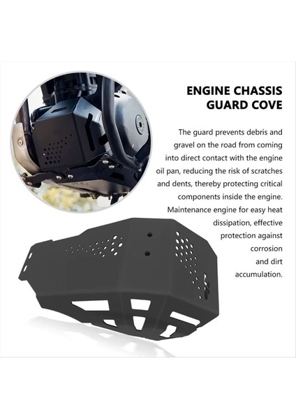 Motosiklet Motor Koruma Kapak Şasisi Himalaya Için Gardiyan Altında 450 2024 Kayma Plakası Motor Şasi Koruma (Yurt Dışından) fırsatları
