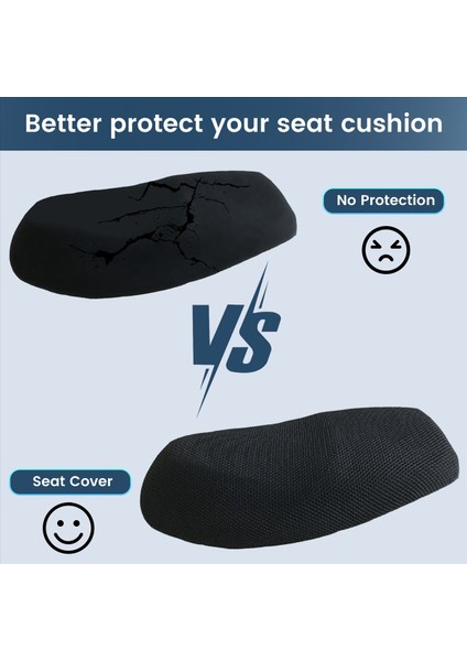 Motosiklet Örgüsü Yastık Kapağı Koruyucu Kymco X-Town 125 125I 250 250I 300 300I Için (Yurt Dışından) fırsatları