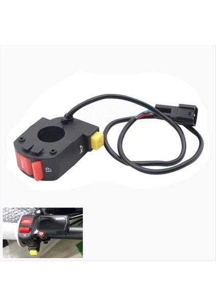 Hafif Arı Için Boynuz Kontrol Anahtarı ile Elektrikli Off-Road Motosiklet Kombinasyonu Anahtarı X/s Yeni (Yurt Dışından) indirimleri