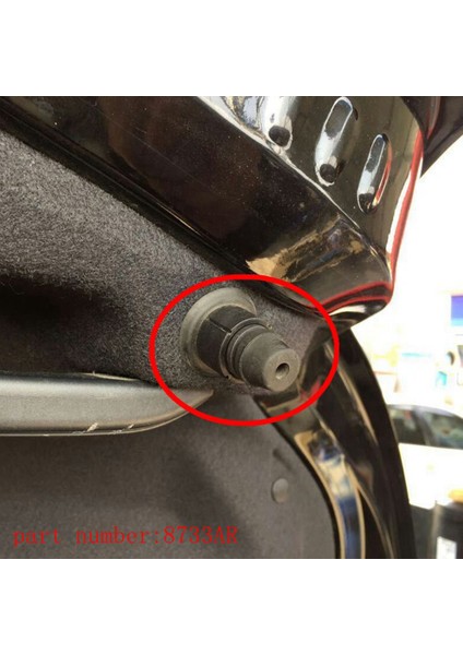 2pcs Peugeot 508 Bagaj Kauçuk Iskelesi Ayarlanabilir Durdur Bonnet Tampon Bagaj Blok Sınırı Blok 8733AR 7908Y6 (Yurt Dışından) fırsatları