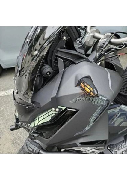 Motosiklet Ön Far Grille Lamba Koruma Kapağı Honda ADV350 Adv 350 ADV-350 2022-2024 (Yurt Dışından) indirimleri