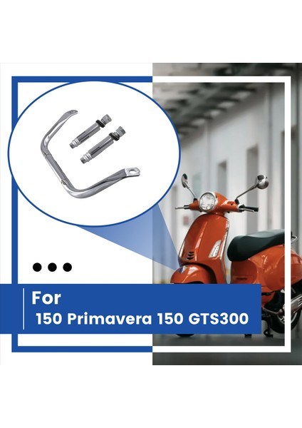 Motosiklet Çok Fonksiyonlu Kol Navigasyon Braketi Depolama Kanca Braketi Vespa Sprint 150 Primavera 150 Gümüş (Yurt Dışından) indirimleri