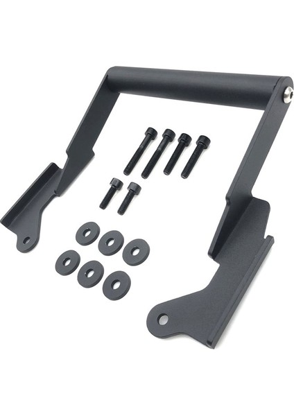Motosiklet Gezinti Bracket Cep Telefonu Gps Plaka Braket Telefon Tutucu Yamaha XMAX300 Xmax 300 2018-2022 (Yurt Dışından)